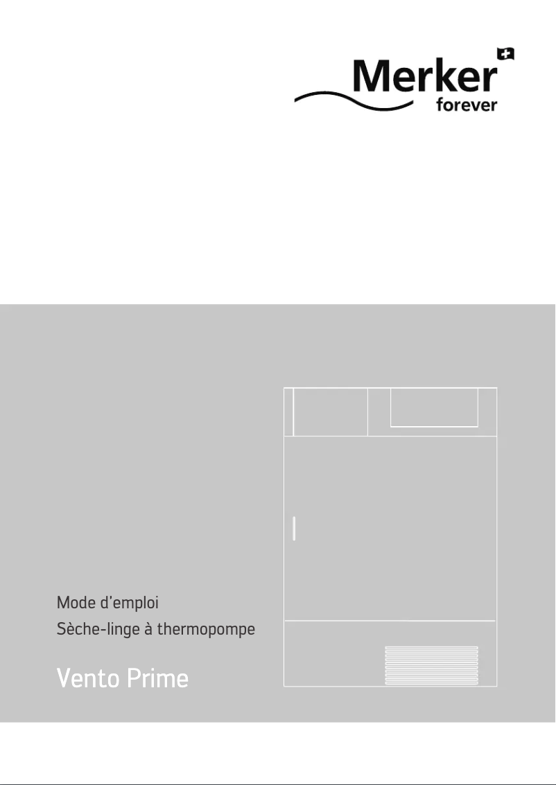 Image de la première page du manuel de l'appareil Vento Prime