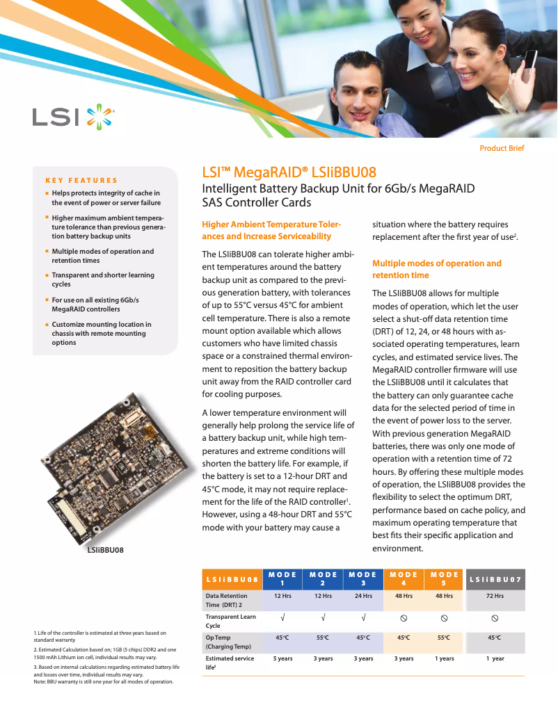 Page n°1 - Manuel utilisateur Carat BBU-MODULE-04