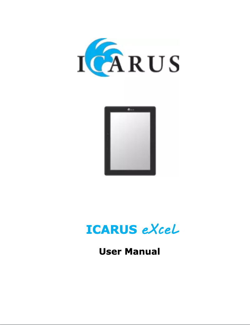 Image de la première page du manuel de l'appareil eXcel