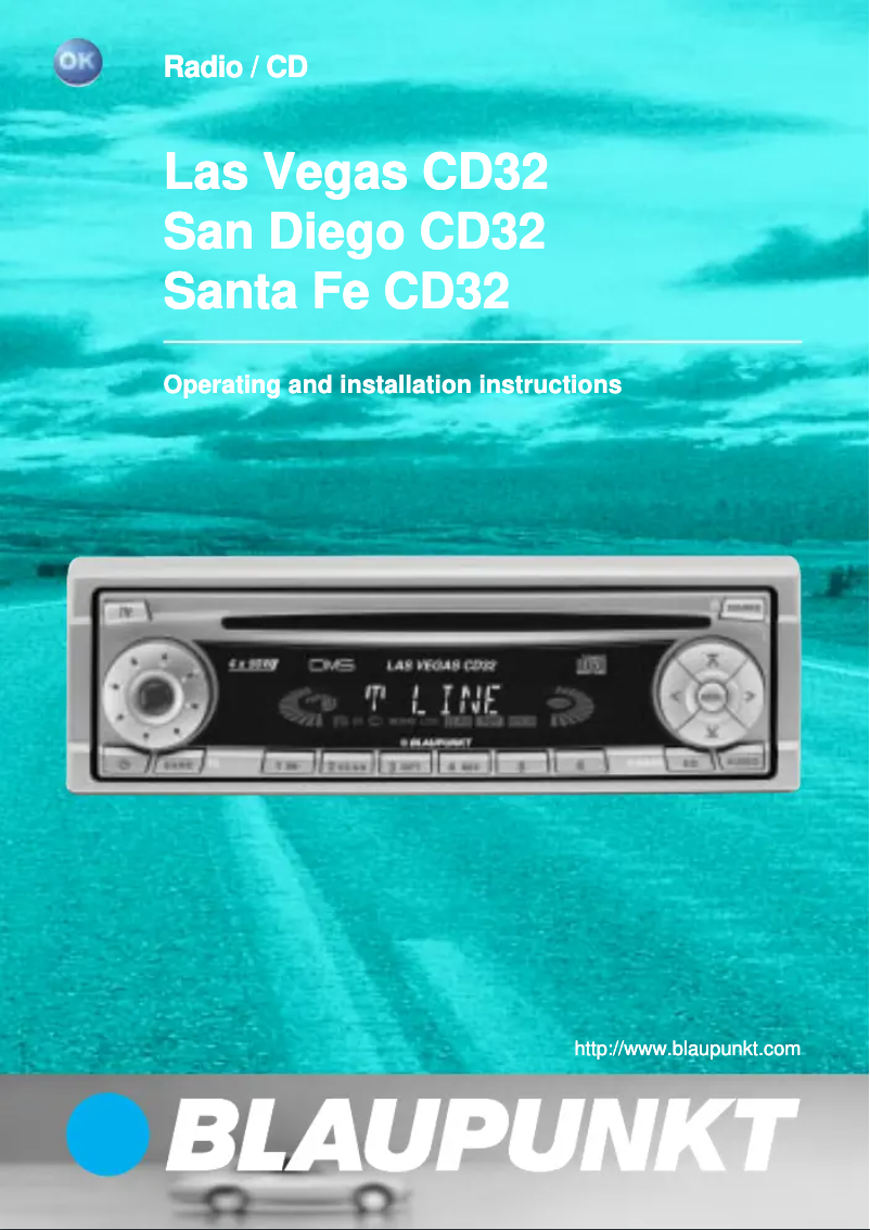 Image de la première page du manuel de l'appareil Santa FE CD32