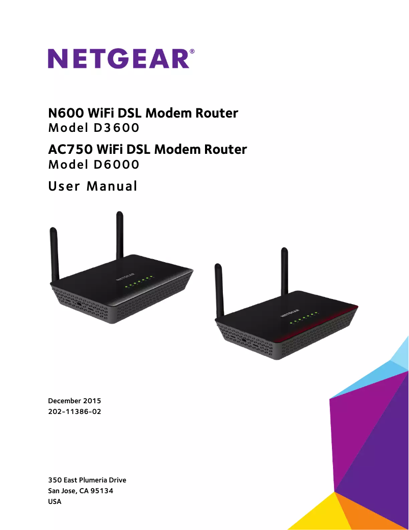 Page n°1 - Manuel utilisateur Netgear AC750