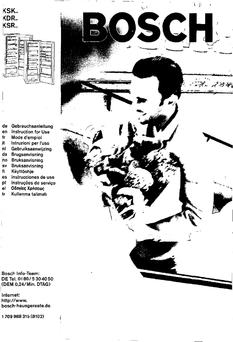 Image de la première page du manuel de l'appareil KSK3820SD