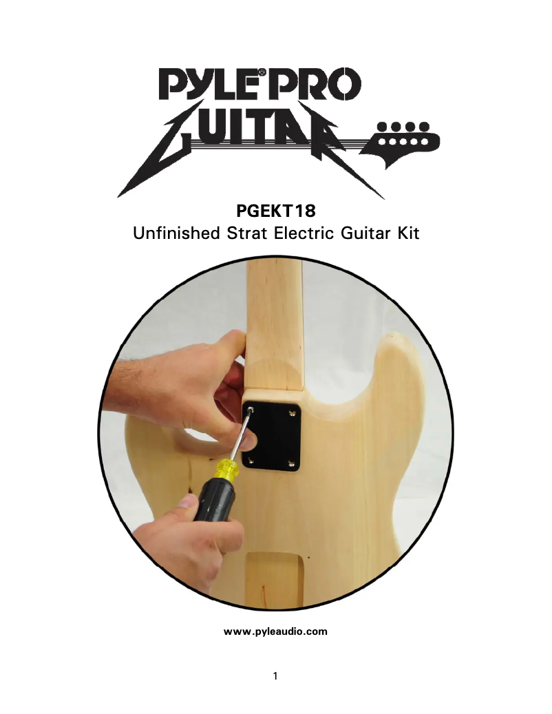 Image de la première page du manuel de l'appareil PGEKT18