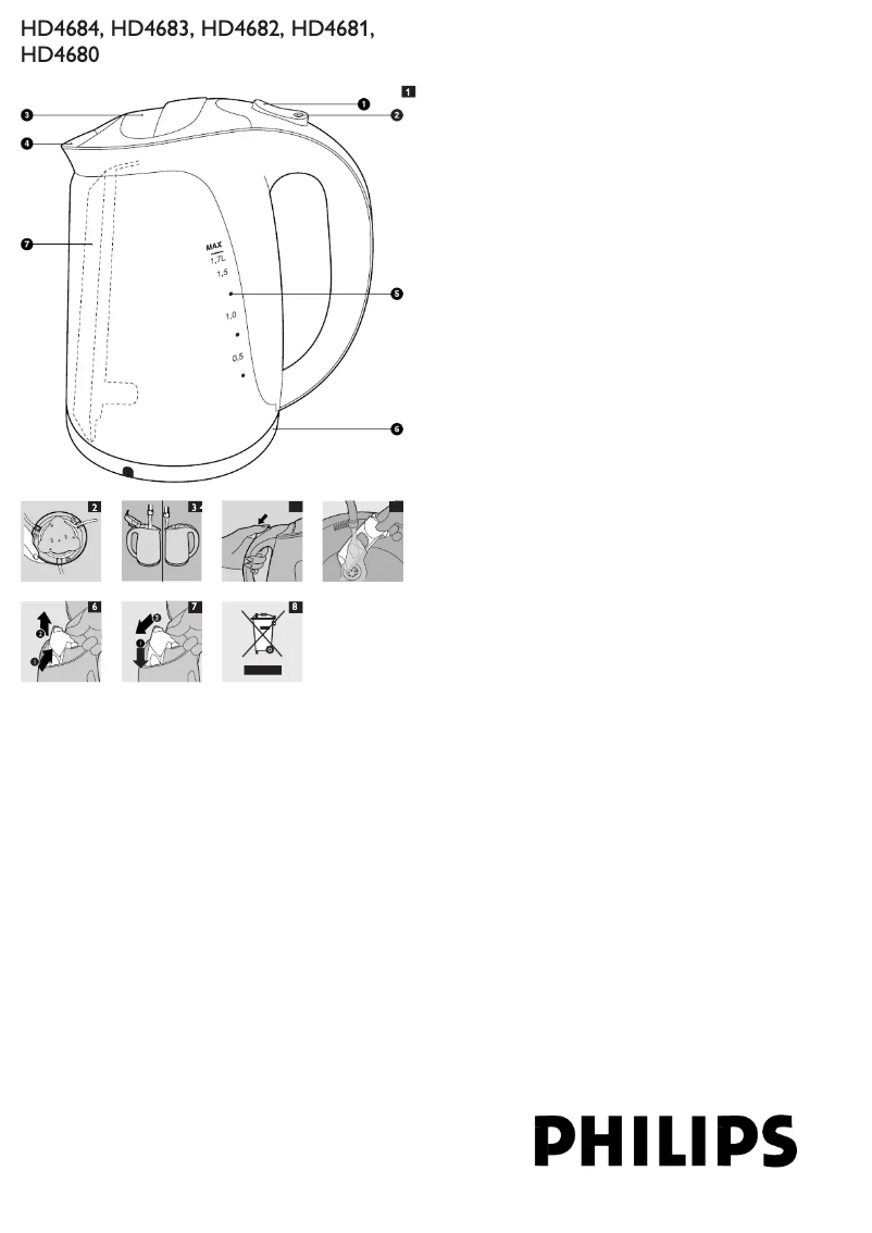 Imagen de la primera página del manual del dispositivo HD4680