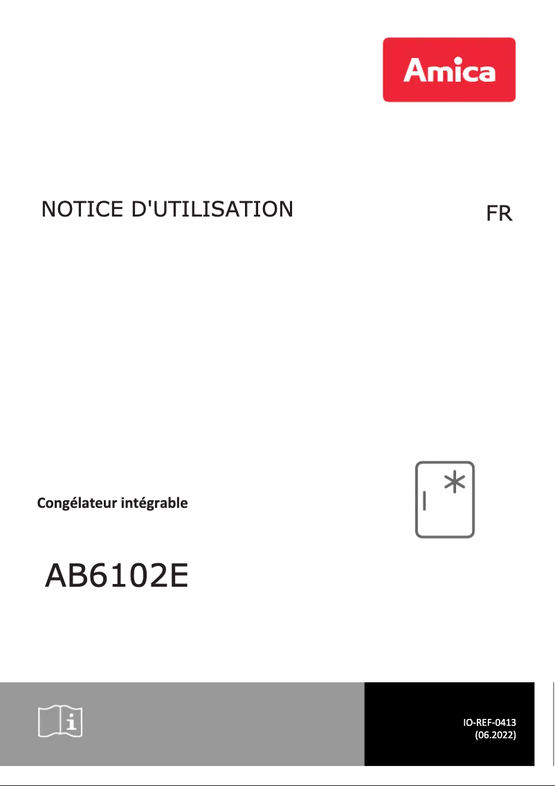 Page n°1 - Manuel utilisateur Amica AB6102E
