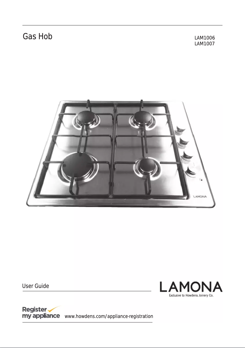 Image de la première page du manuel de l'appareil LAM1007