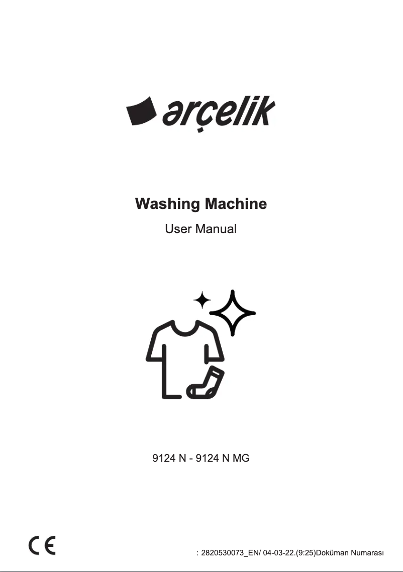 Image de la première page du manuel de l'appareil 9124 N MG