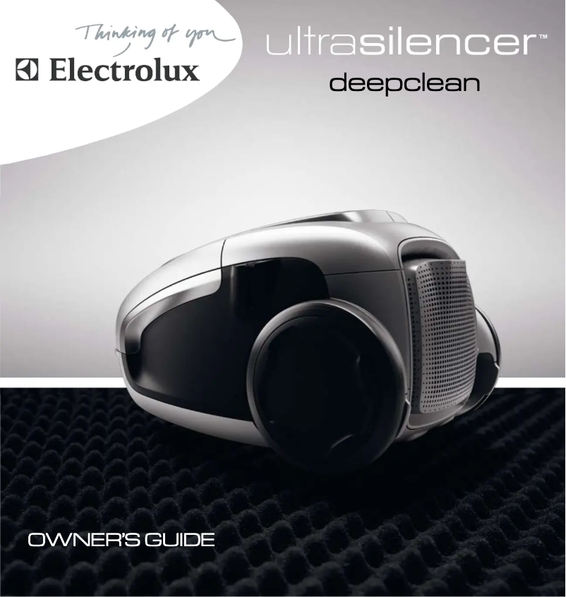 Página 1 del manual Manual de usuario Electrolux UltraSilencer Delux EL7063A