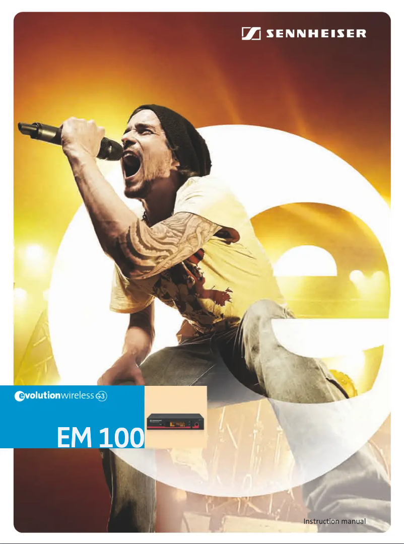 Image de la première page du manuel de l'appareil EM 100 G3-B-EU
