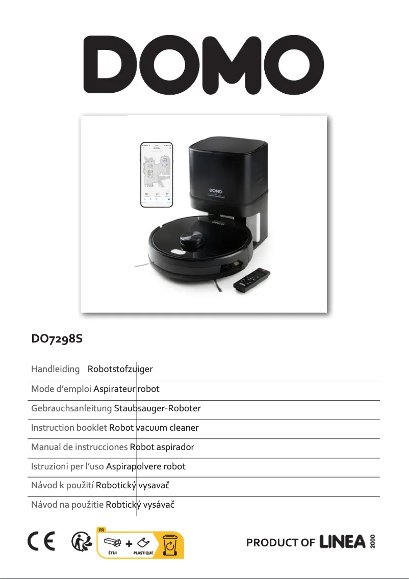 Image de la première page du manuel de l'appareil DO7298S