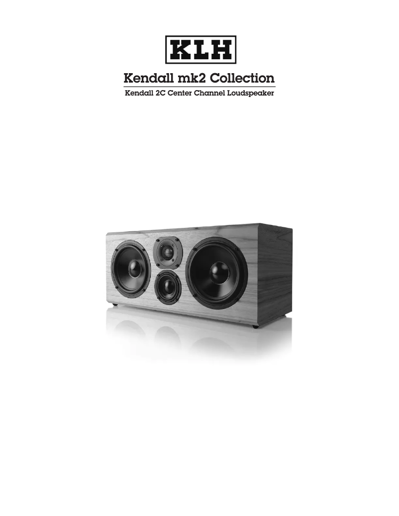 Image de la première page du manuel de l'appareil Kendall 2C