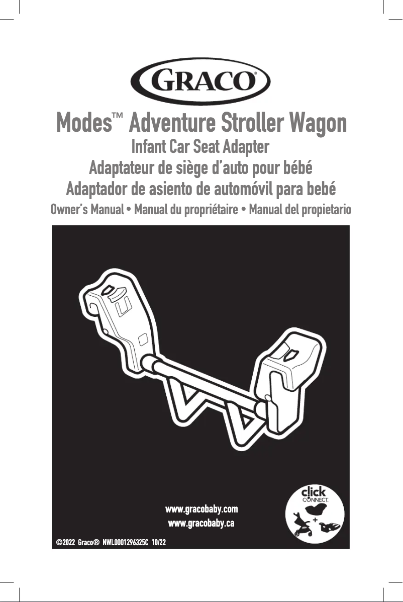 Page 1 de la notice Guide de démarrage rapide Graco Modes Adventure