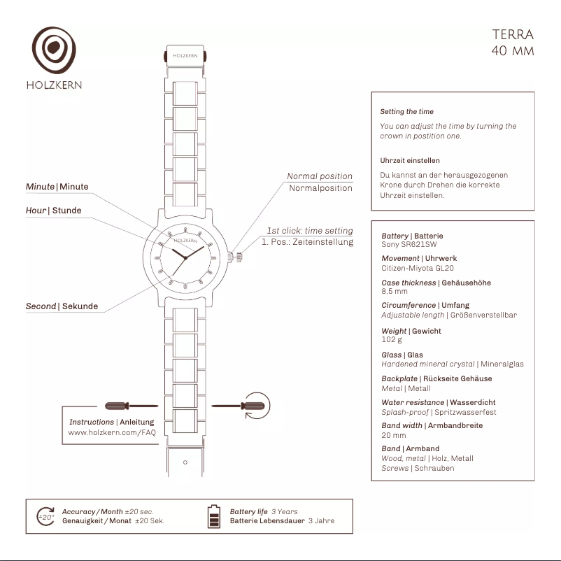 Página 1 del manual Manual de usuario Holzkern Eisriese