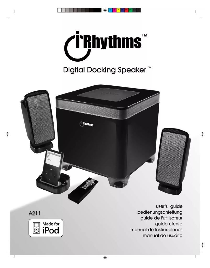 Página 1 del manual Manual de usuario Cyber Acoustics iRhythms A211