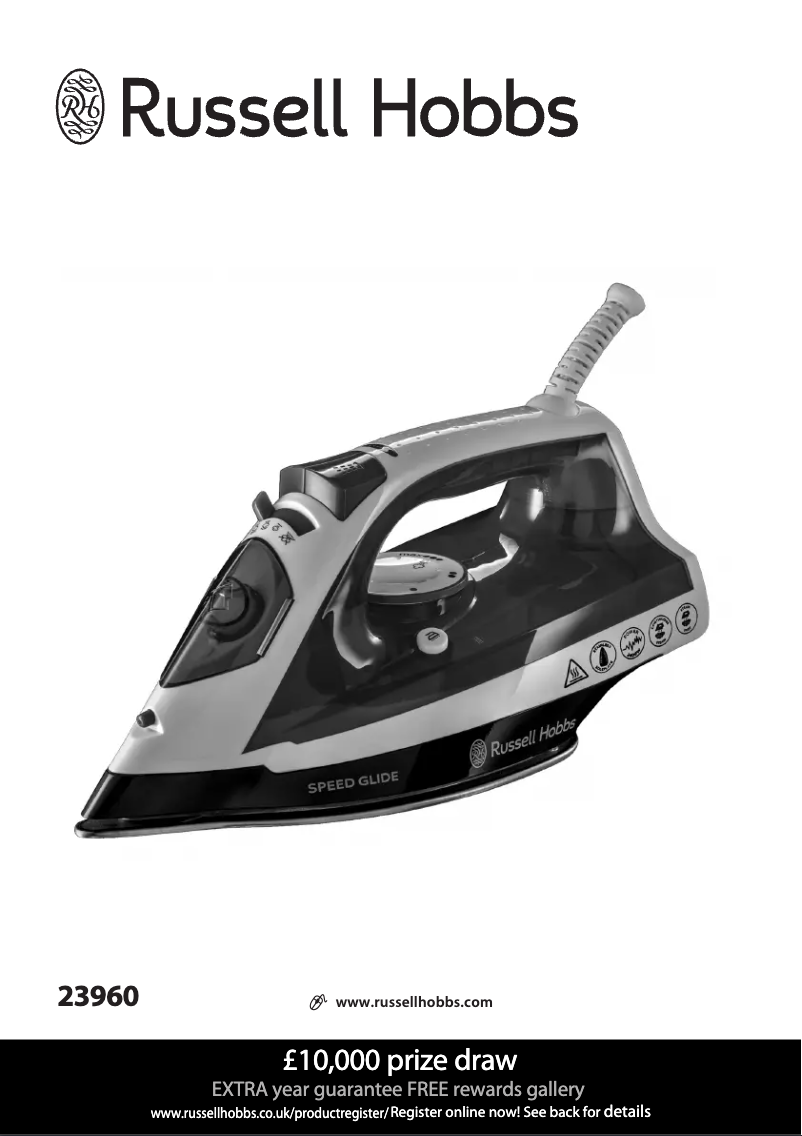 Page 1 de la notice Manuel utilisateur Russell Hobbs Speed Glide 23960