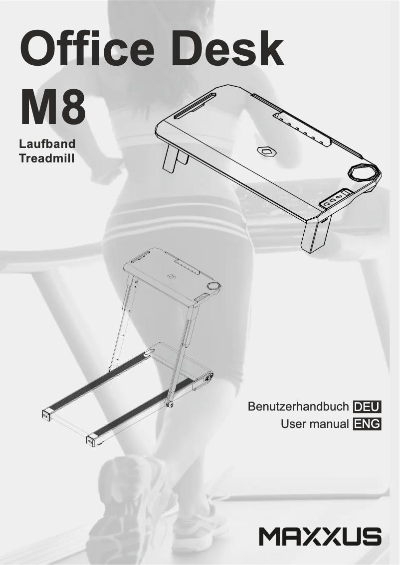 Page 1 de la notice Manuel utilisateur Maxxus M8 Office