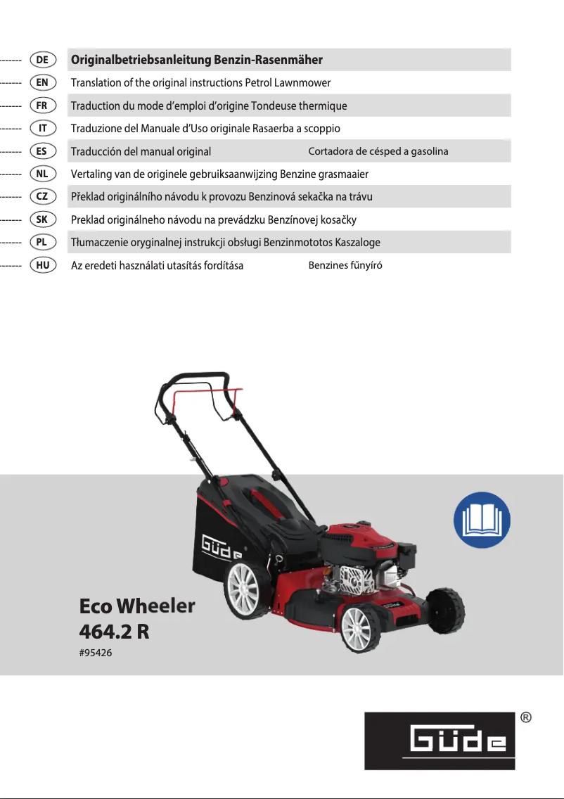 Página 1 del manual Manual de usuario Güde ECO WHEELER 464.2 R