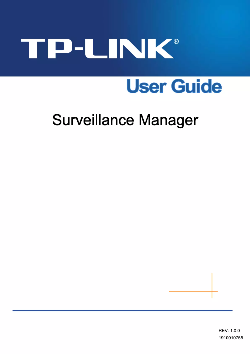 Page 1 de la notice Manuel utilisateur TP-Link TL-SC3230
