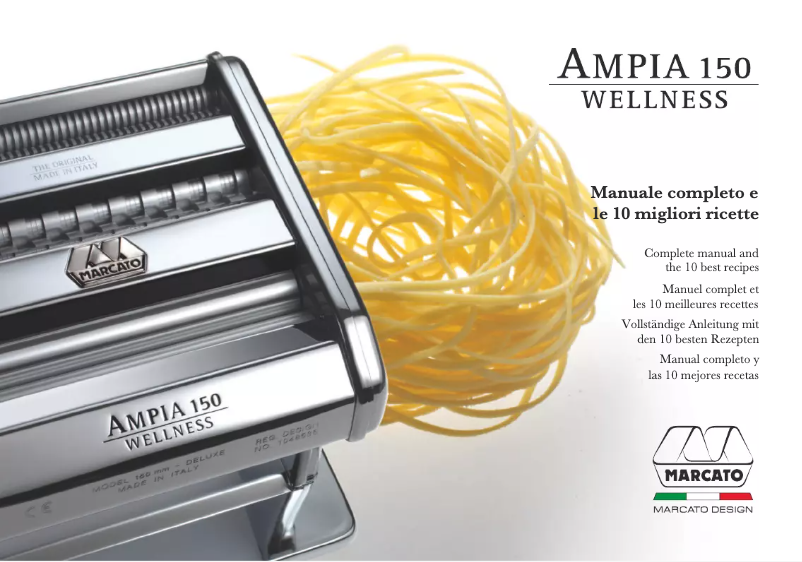 Page n°1 - Manuel utilisateur Marcato Ampia 150 Wellness