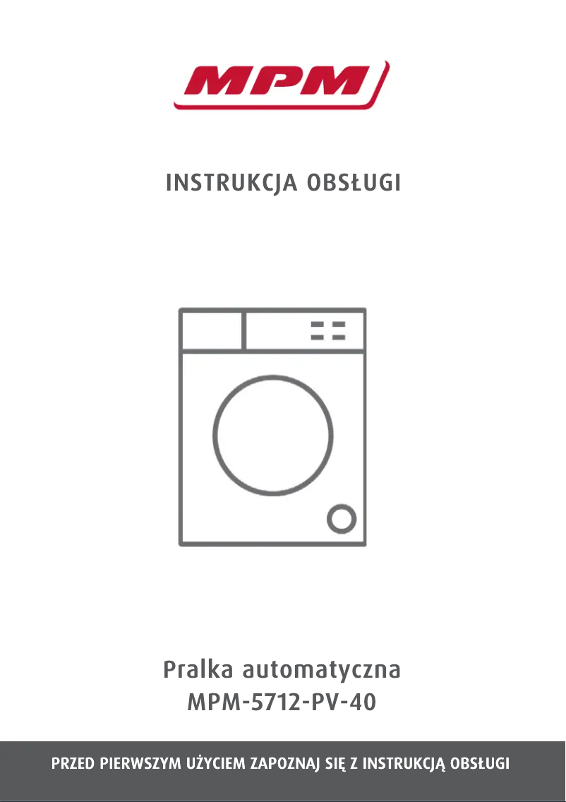 Page 1 de la notice Manuel utilisateur MPM MPM-5712-PV-40