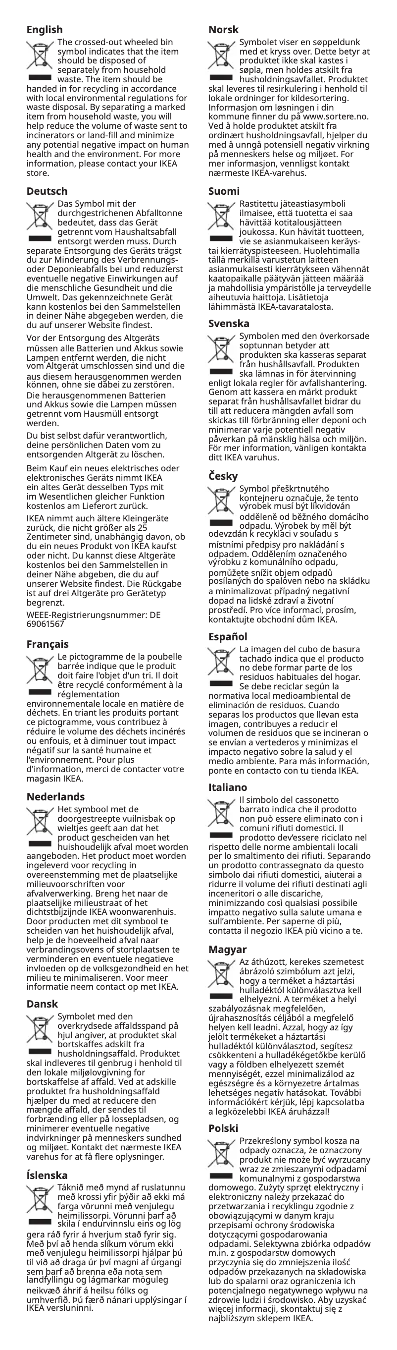 Imagen de la primera página del manual del dispositivo SOLHETTA 504.986.72