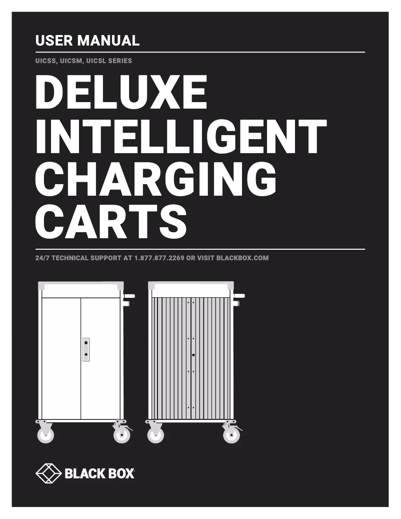 Page n°1 - Manuel utilisateur Black Box Deluxe UICSM-14-42TP-HASP