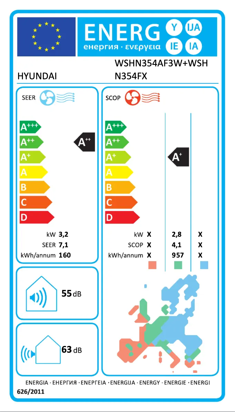 Image de la première page du manuel de l'appareil WSHN354AF3W