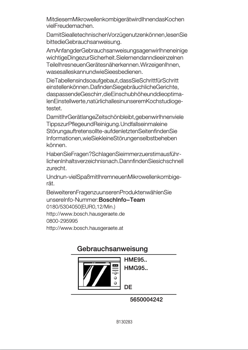 Image de la première page du manuel de l'appareil HME 9571