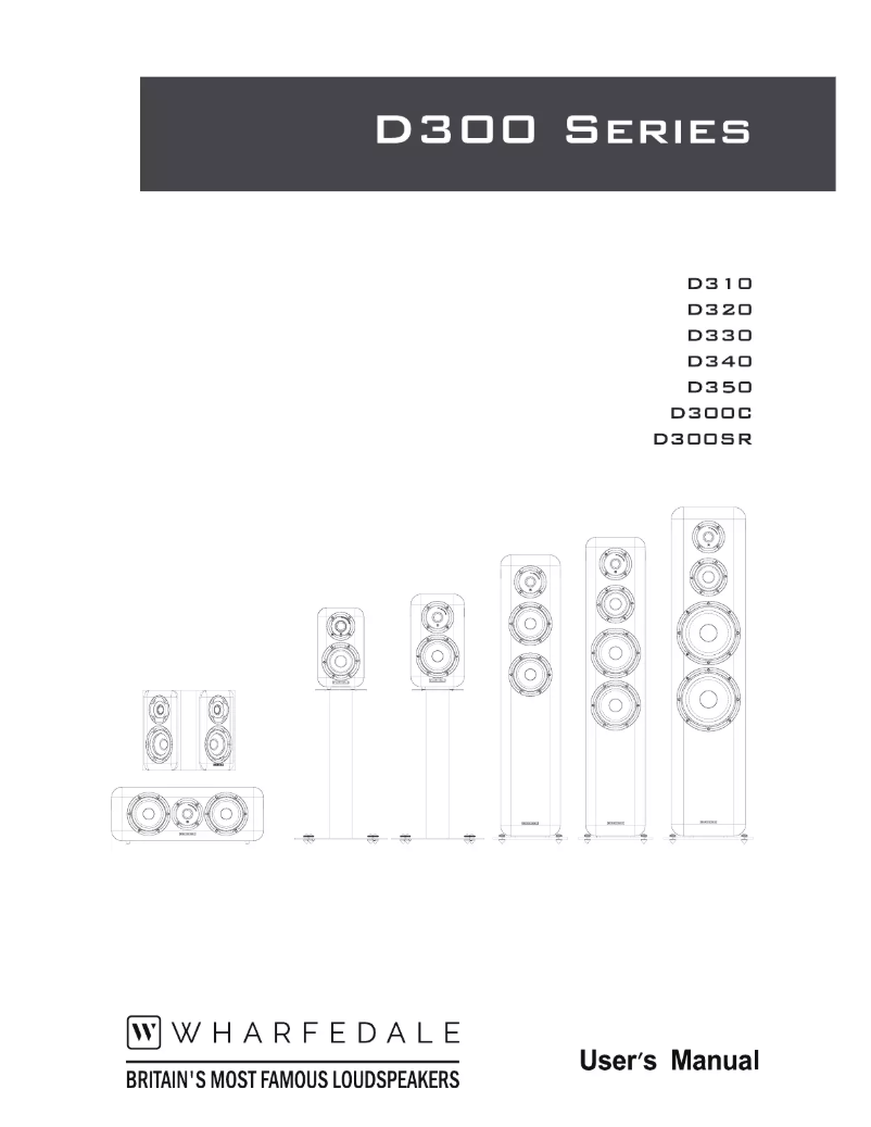 Page 1 de la notice Mode d'emploi Wharfedale D330