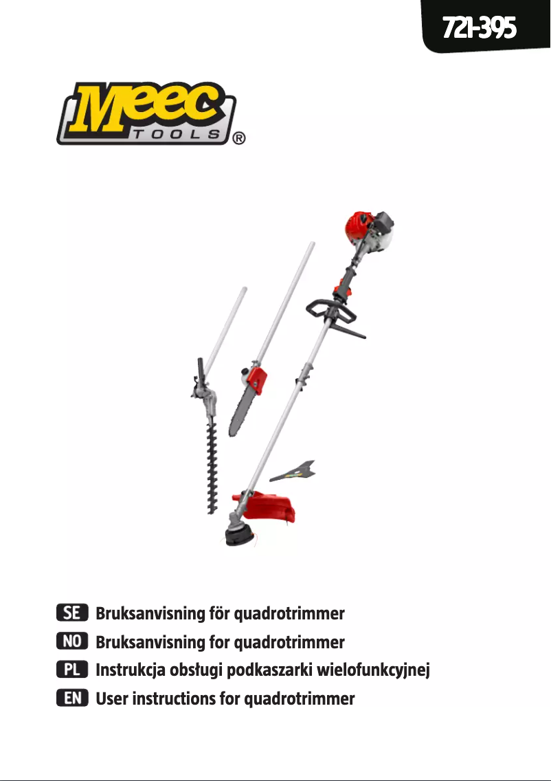 Página 1 del manual Manual de usuario Meec Tools 721-395