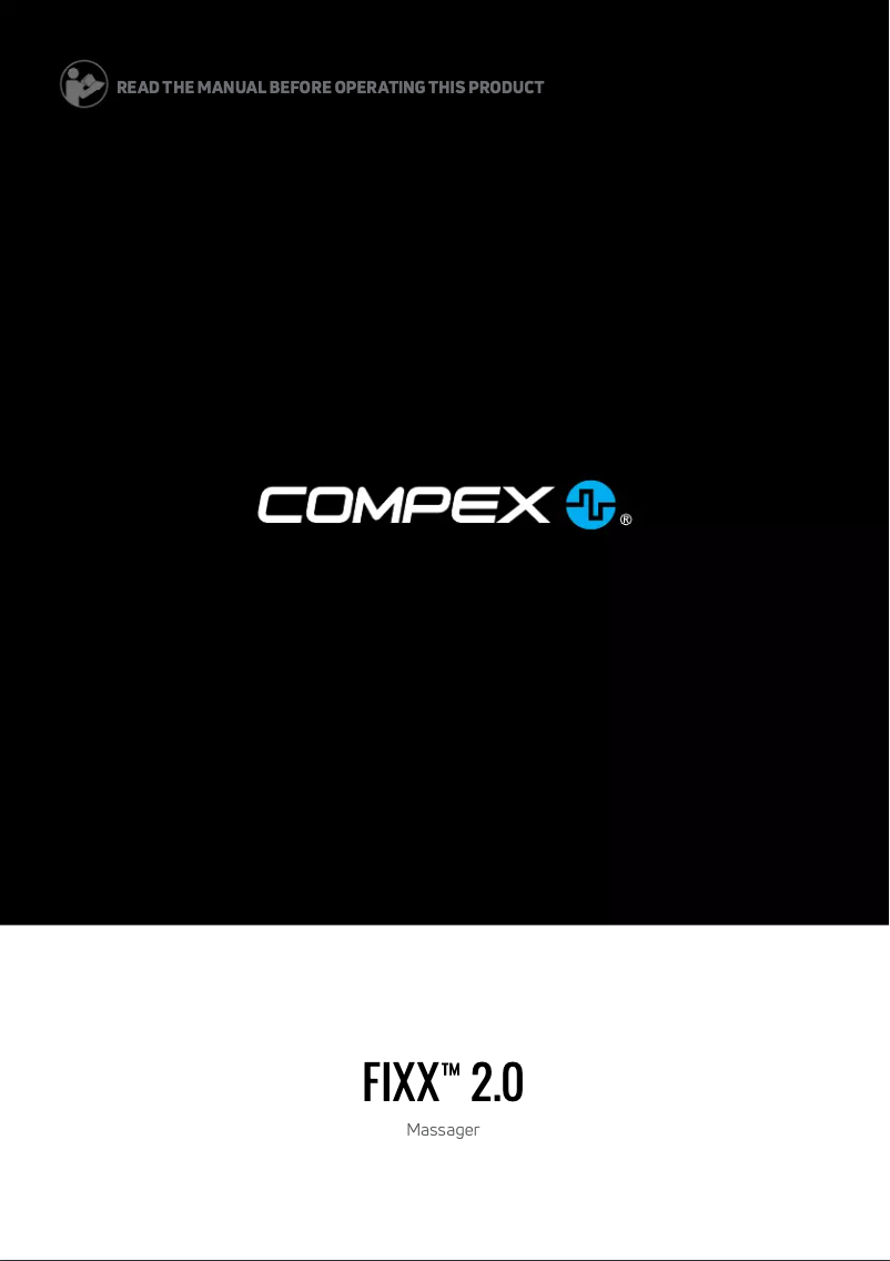 Page 1 de la notice Manuel utilisateur Compex Fixx 2.0