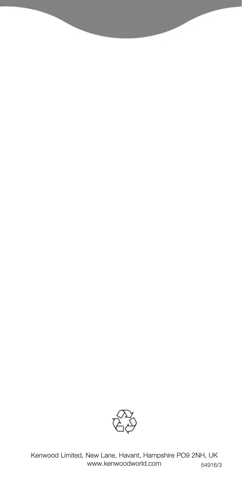 Page 1 de la notice Manuel utilisateur Kenwood BL745