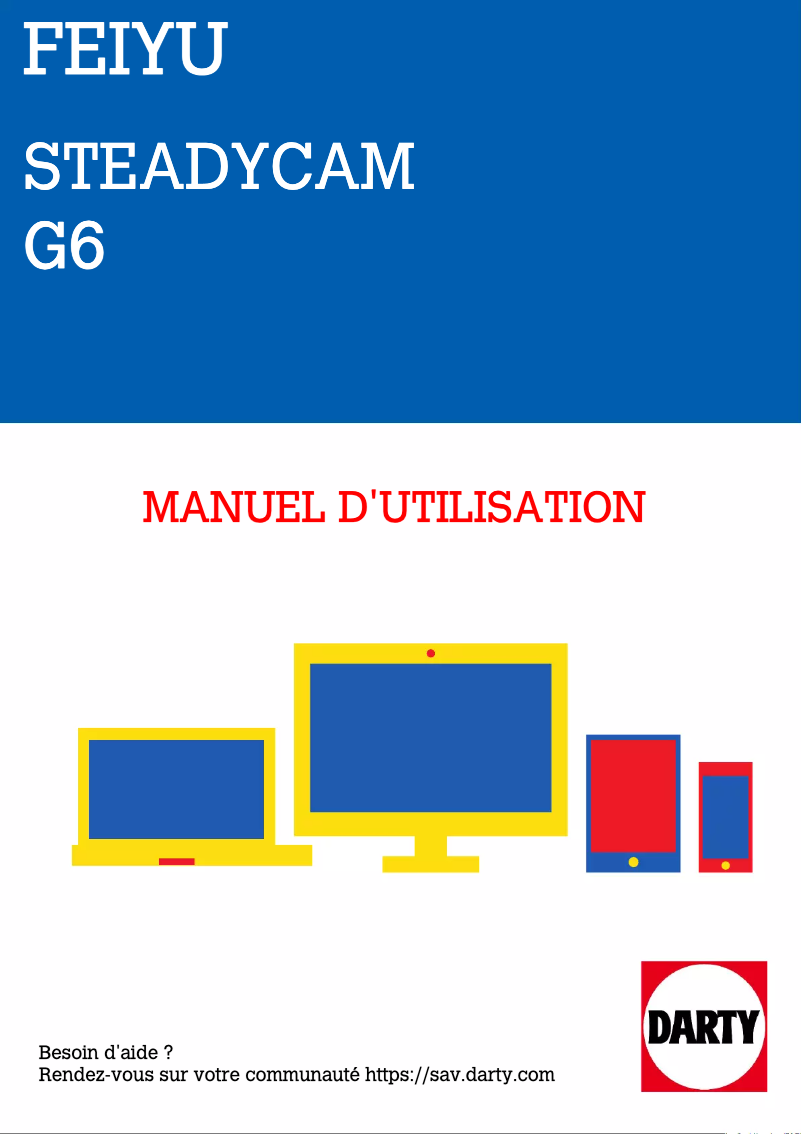 Page n°1 - Manuel utilisateur FeiyuTech G6