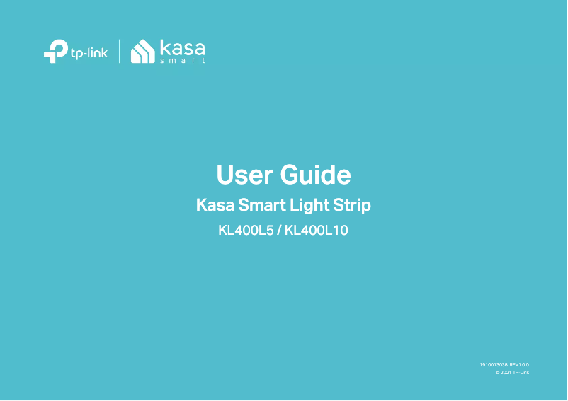 Page 1 de la notice Manuel utilisateur TP-Link Kasa Smart KL400L5