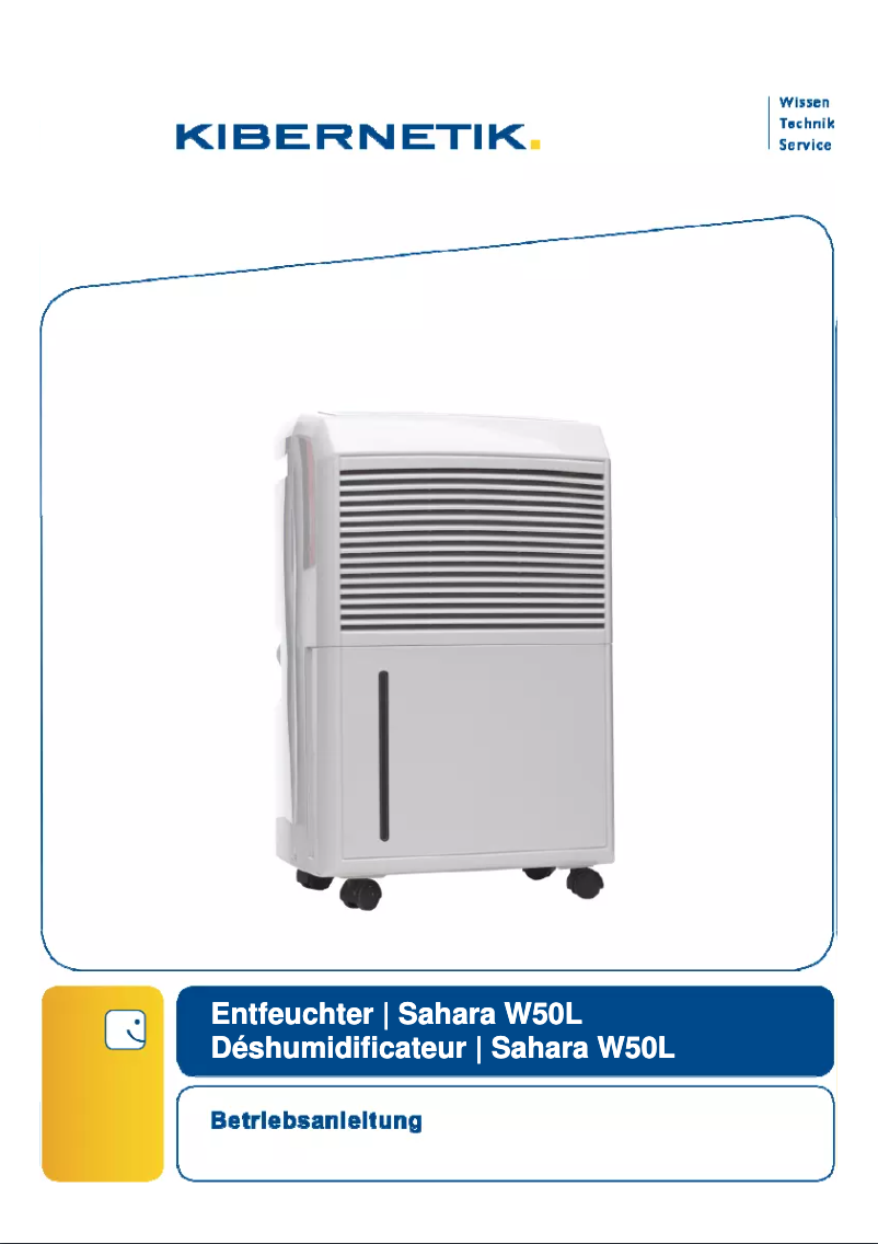 Página 1 del manual Manual de usuario Kibernetik 008641EFWI-W50L