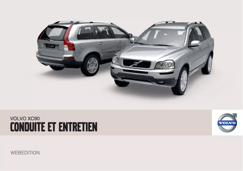Page 1 de la notice Manuel utilisateur Volvo XC90 (2008)