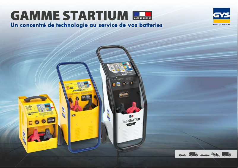 Page 1 de la notice Brochure GYS Startium 680E