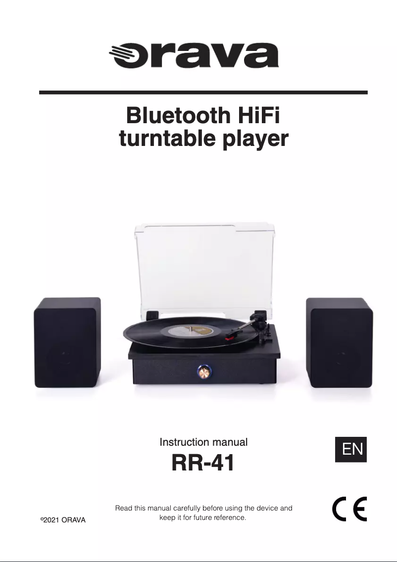 Image de la première page du manuel de l'appareil RR-41