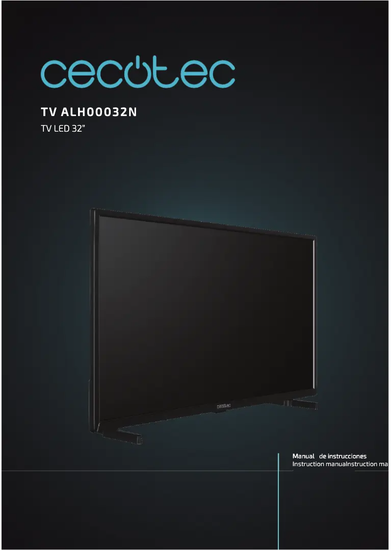 Page n°1 - Manuel utilisateur Cecotec ALH00032N