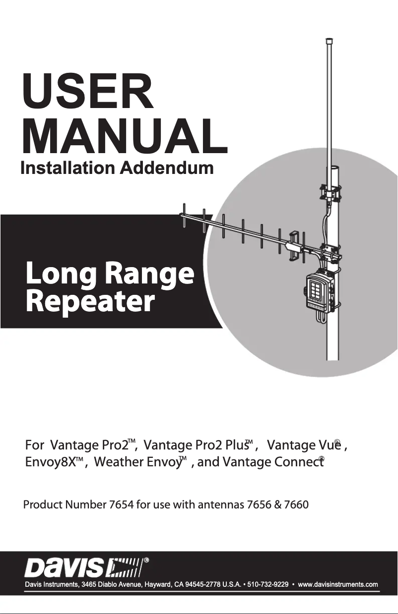 Image de la première page du manuel de l'appareil DAV-7654