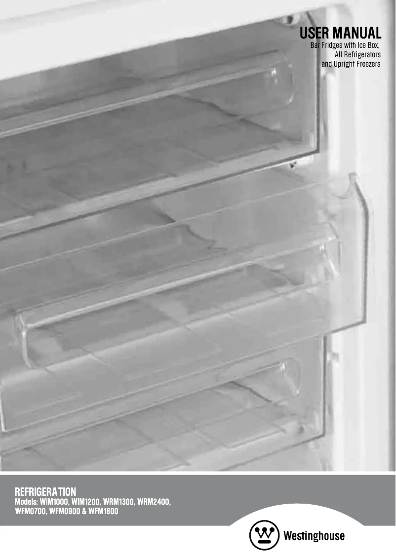 Image de la première page du manuel de l'appareil WIM1200WC