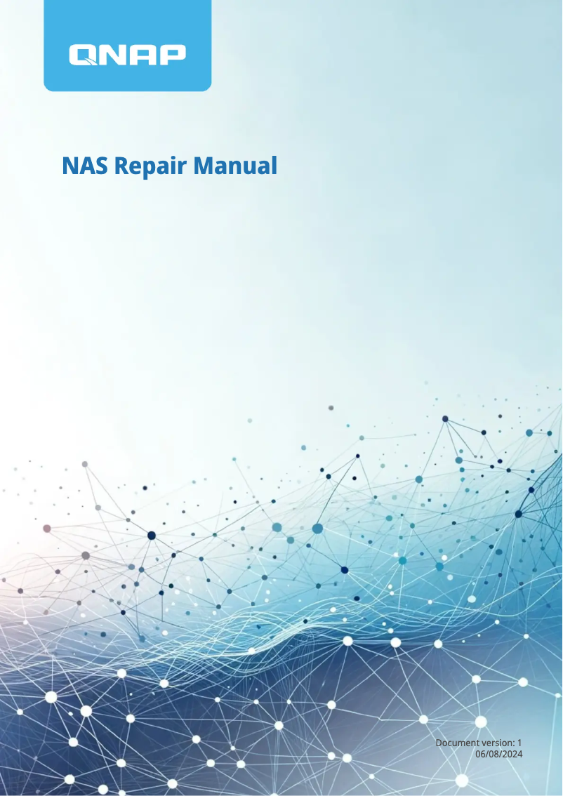 Page n°1 - Manuel utilisateur QNAP TS-219P