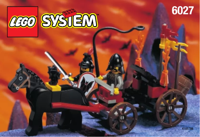 Page 1 de la notice Manuel utilisateur Lego System 6027