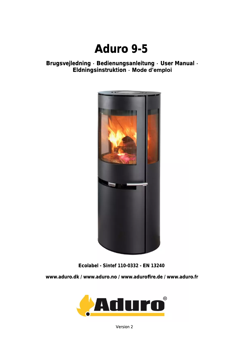 Image de la première page du manuel de l'appareil 9-5