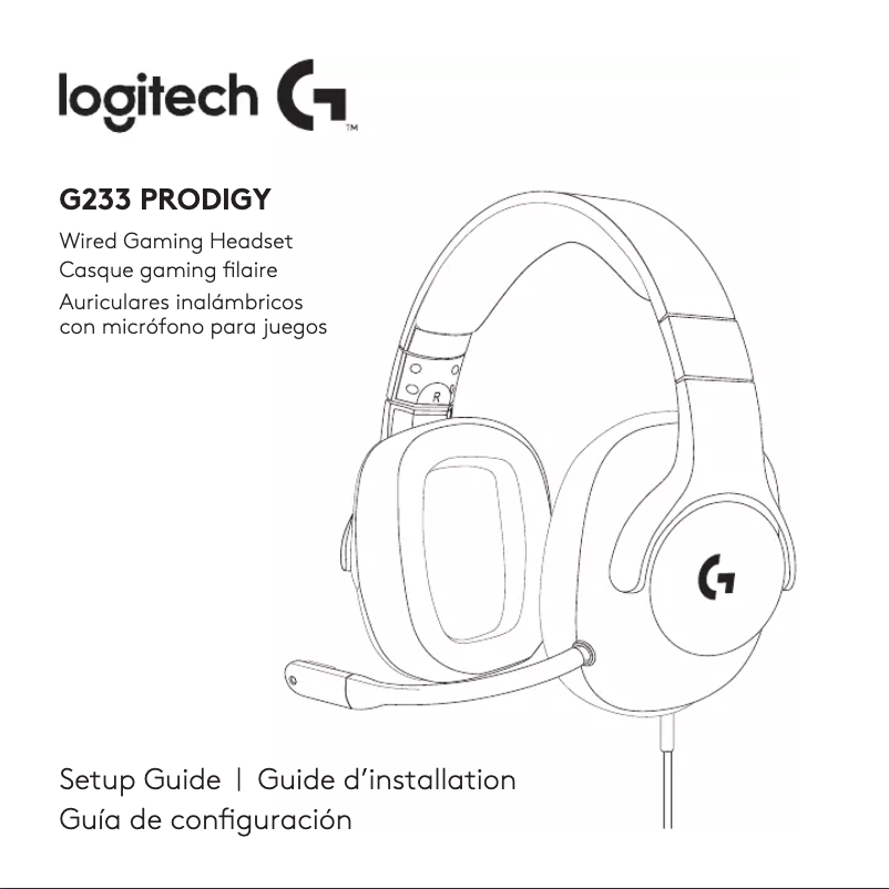 Page n°1 - Manuel utilisateur Logitech G233 Prodigy