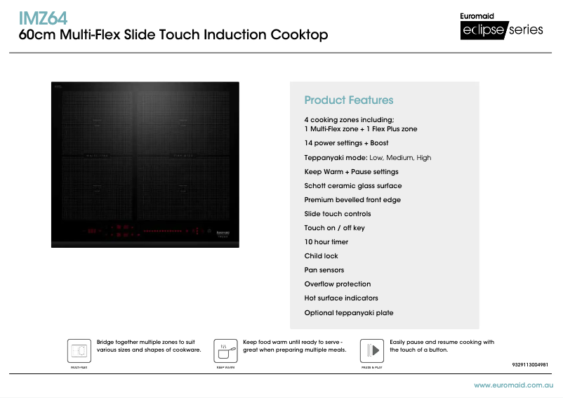 Image de la première page du manuel de l'appareil IMZ64