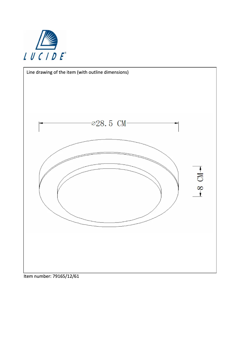 Page n°1 - Manuel utilisateur Lucide Runn 79165/12/61