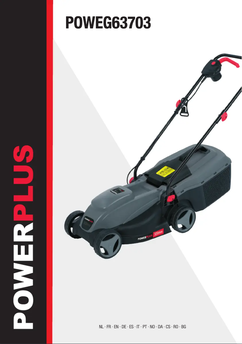 Page 1 de la notice Manuel utilisateur PowerPlus POWEG63703