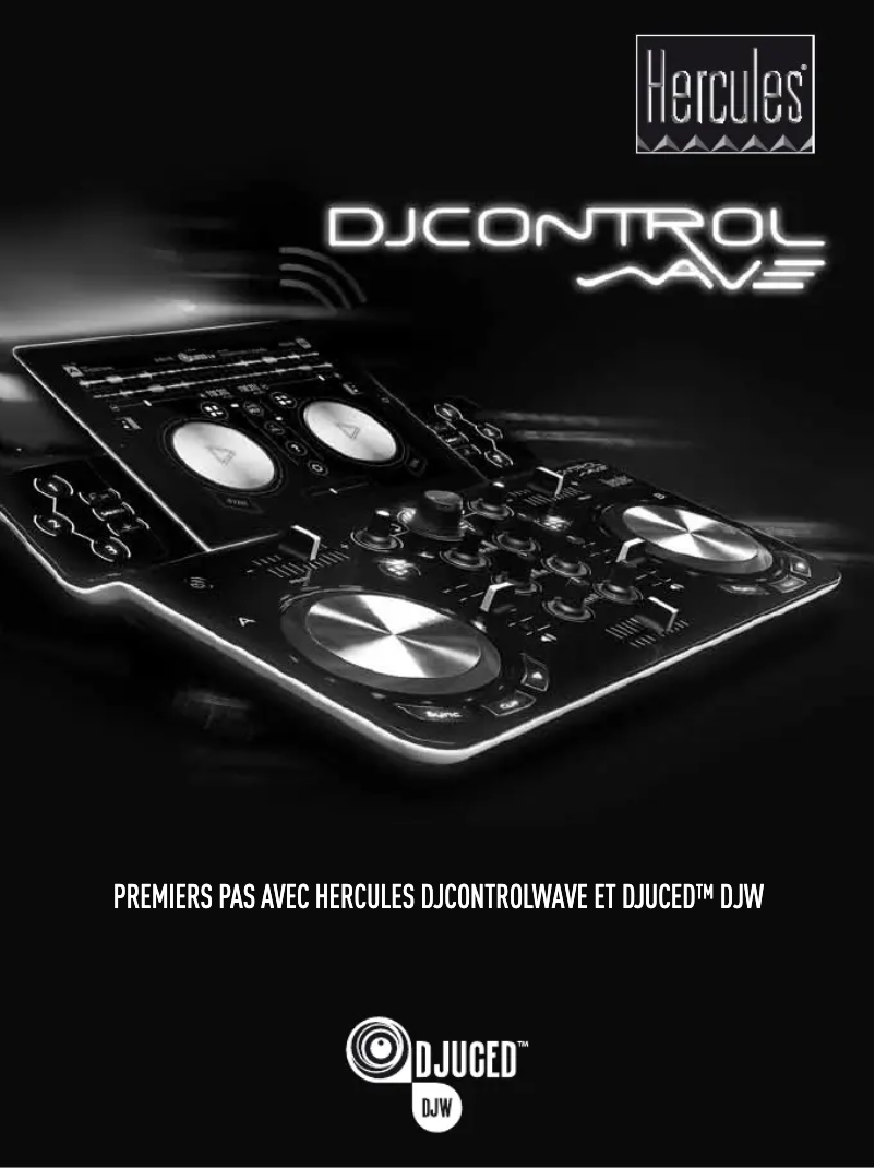 Page 1 de la notice Manuel utilisateur Hercules DJ Control Wave M3