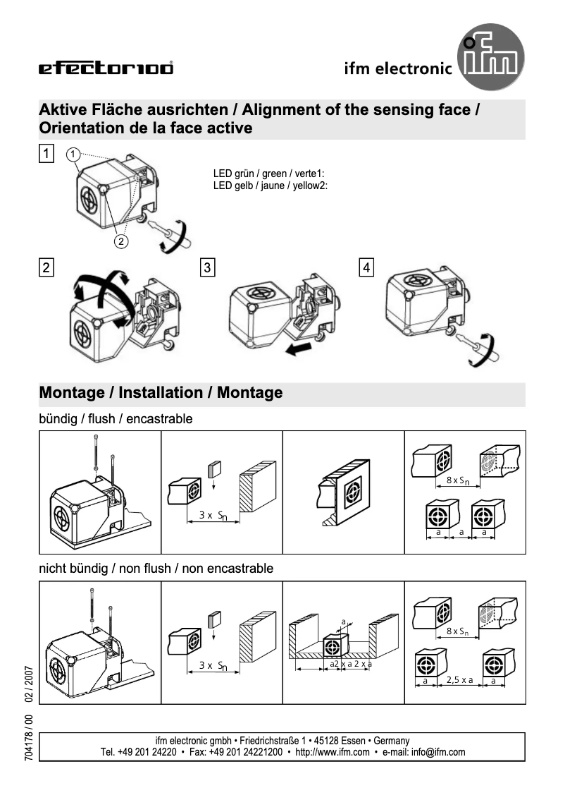 Page n°1 - Manuel utilisateur IFM IM5132